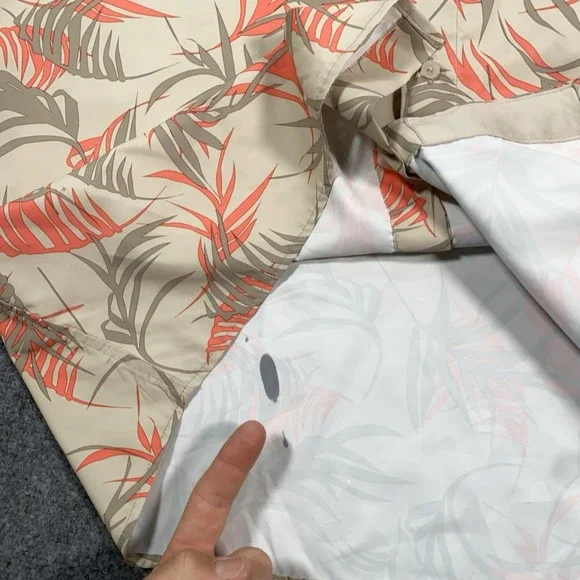 Under Armour UPF 30 Dockside SS Novelty Button Shirt Men's Size 2XL XXL *READ - Picture 10 of 15